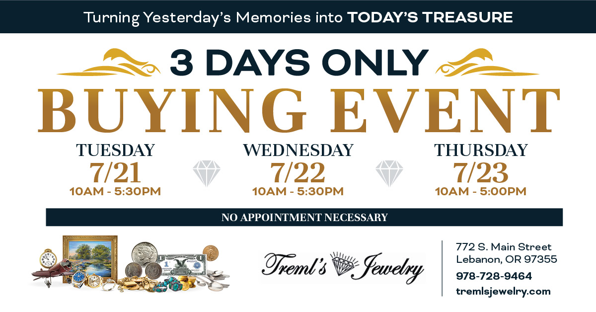 TR Treml's Jewelry July 2026 event DA 1200 x